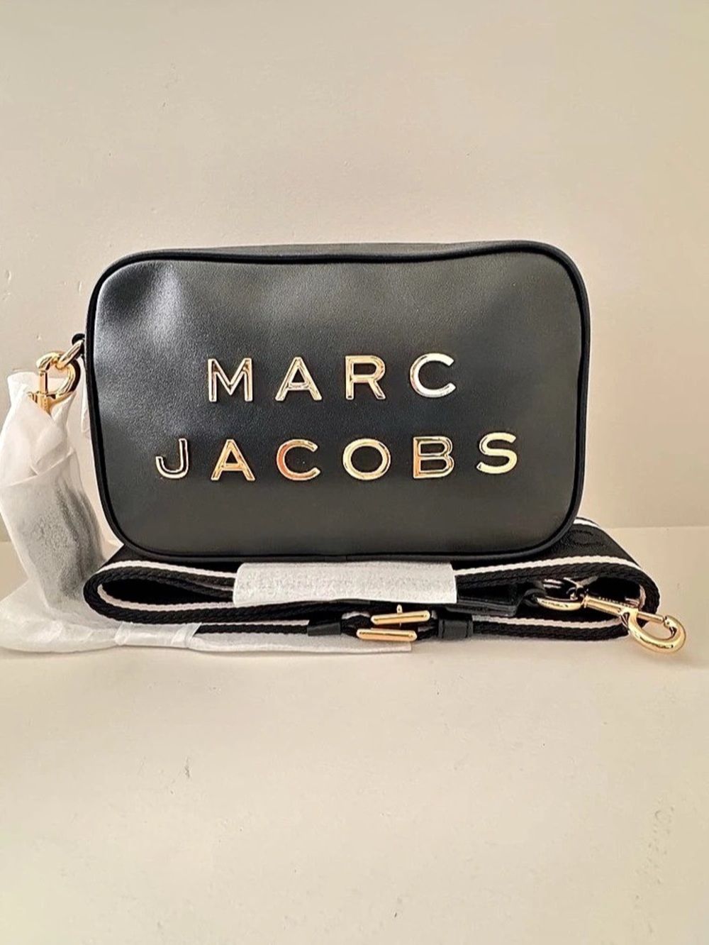 Marc Jacobs The Snapshot Camera Bag Black Crossbody Bag
